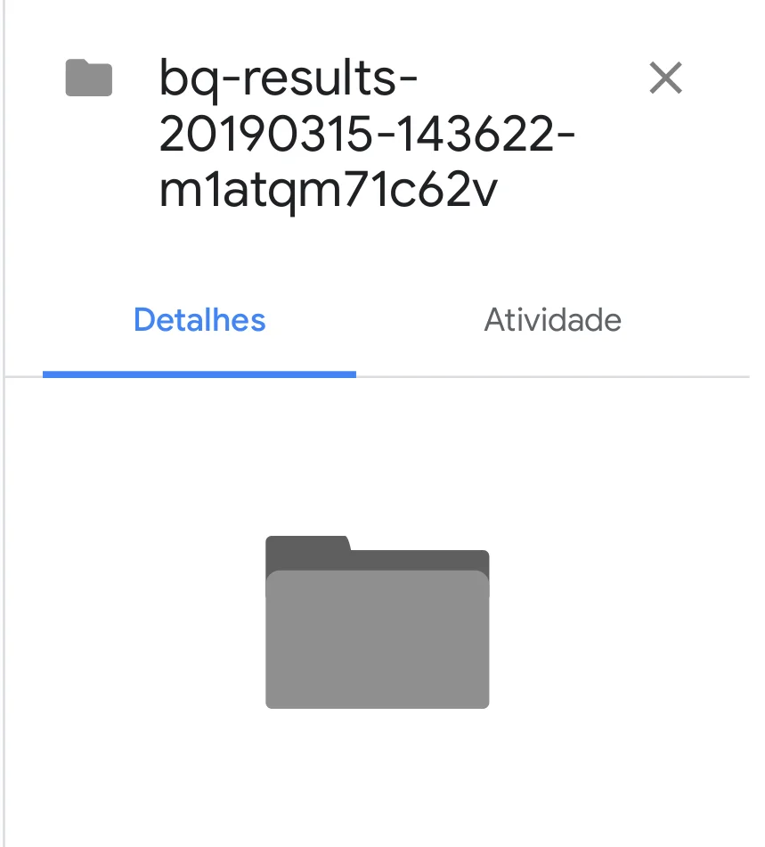 image showing the exported data